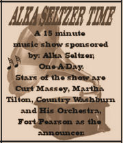 Alka Seltzer Time